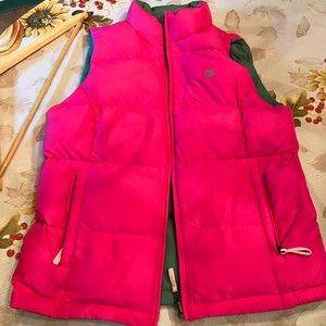 Lilly Pulitzer pink and green vest